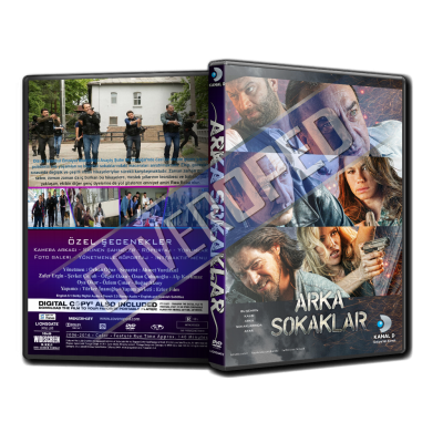 Arka Sokaklar Dizisi Türkçe Dvd cover Tasarımı